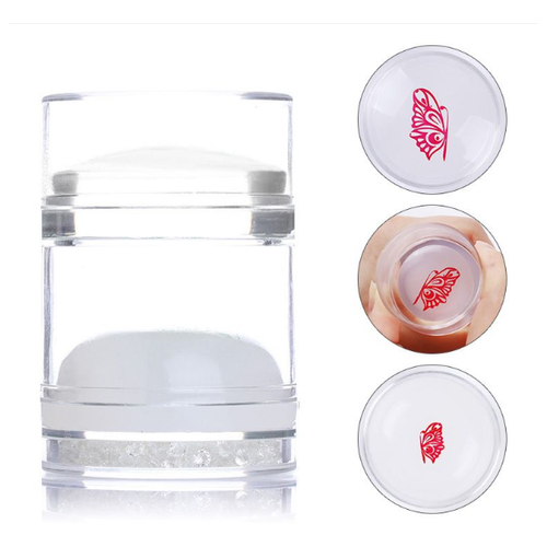 Штамп для стемпинга BORN PRETTY Dual XL Clear/Matte Jelly Stamper