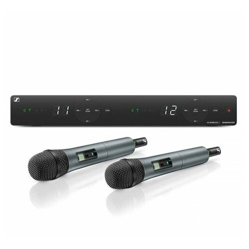 508263 XSW 1-825 DUAL-A Двухканальная вокальная радиосистема 548-572 МГц Sennheiser 7370000₽