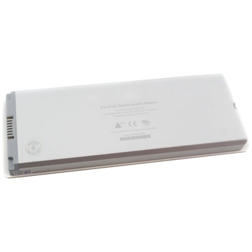 Аккумулятор A1185 для MacBook 13 A1181 (Mid 2006 - Mid 2009) белый