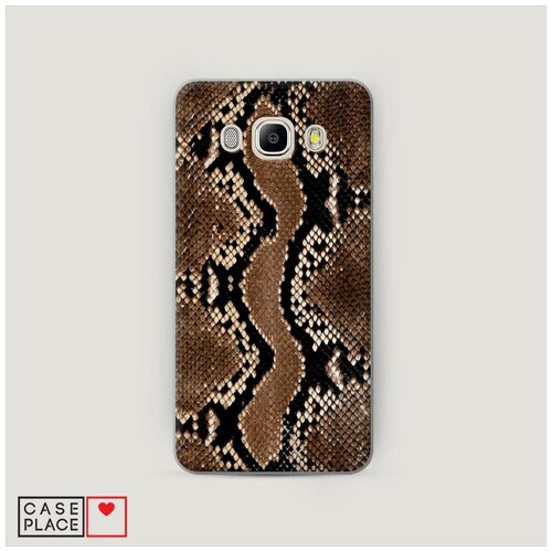 фото Чехол пластиковый samsung galaxy j5 2016 кожа питона case place