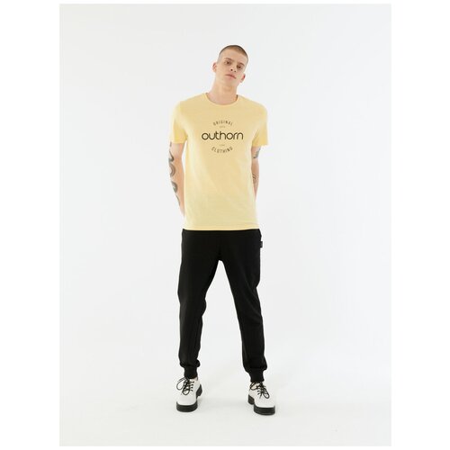 фото Футболка outhorn men's t-shirt желтый xl hol21-tsm600a-73s