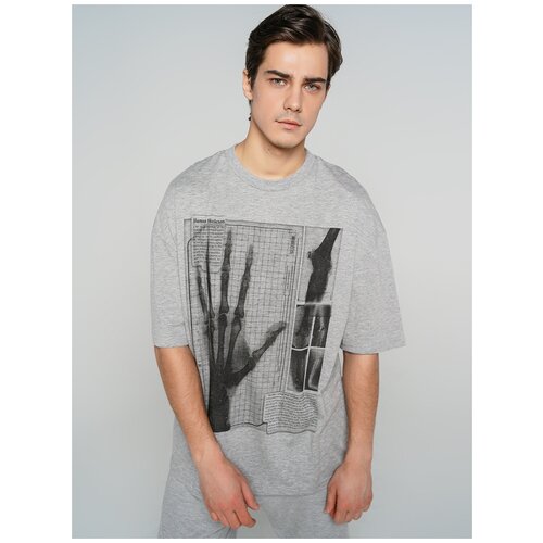 фото Футболка твое 79107 размер xxl, светло-серый меланж