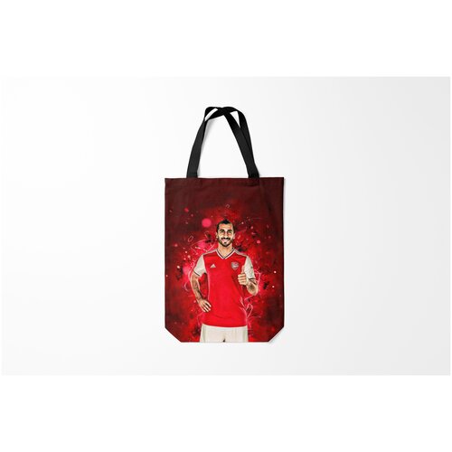 фото Сумка-шоппер / 31х42 см / известные футболисты / генрих мхитарян футбол burnettie