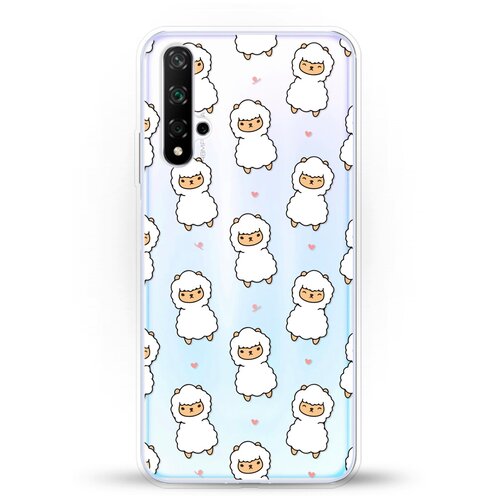 фото Силиконовый чехол узор из лам на honor 20 andy & paul