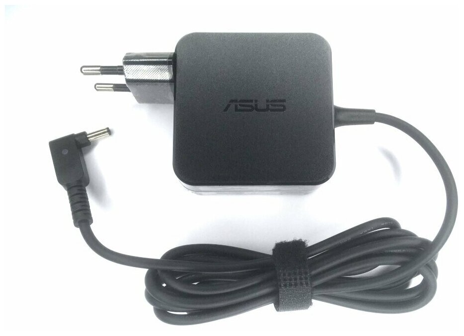 Блок питания (зарядное устройство) для ноутбука Asus VivoBook S13 S330FA-EY025 19V 2.37A (4.0-1.35) 45W квадратный с индикатором