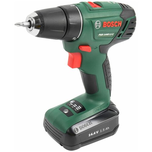 Дрель-шуруповерт Bosch PSR 1440 LI-2 15Ач 1557000₽