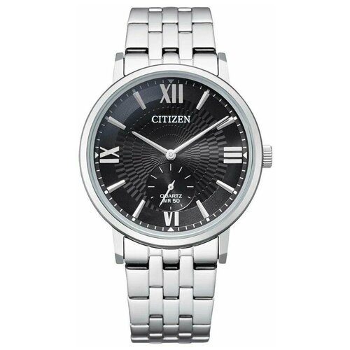 наручные часы citizen basic be9170 05l синий Наручные часы CITIZEN BE9170-72E, черный