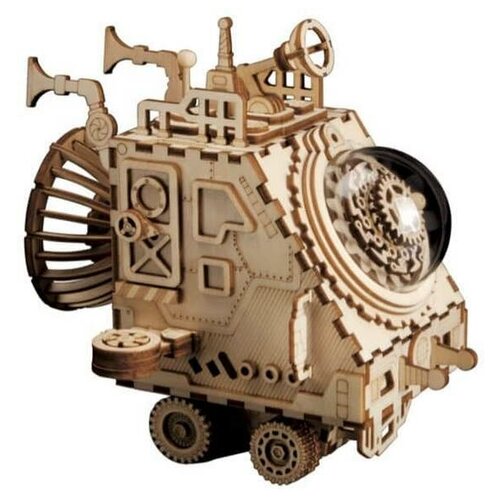 Космический корабль Стимпанк 14.8x14x14.5 см