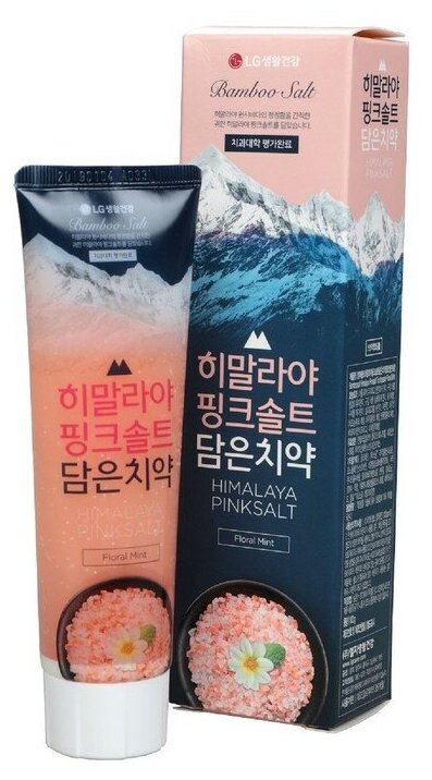 Зубная паста Perioe Himalaya Pink Salt Floral Mint, с гималайской солью, 100 г