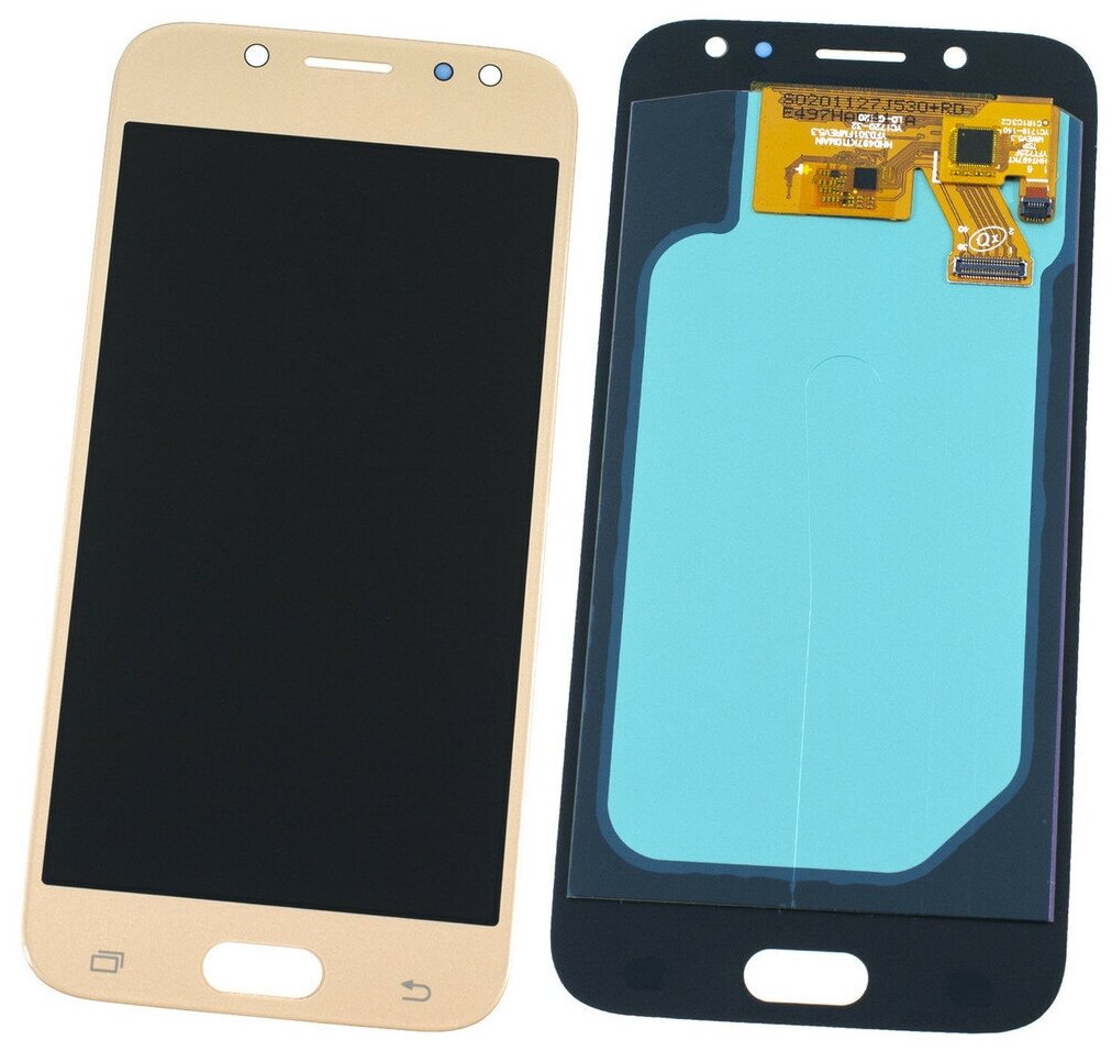 Дисплей OLED для Samsung Galaxy J5 (2017) (SM-J530F) / (Экран, тачскрин, модуль в сборе) золотистый