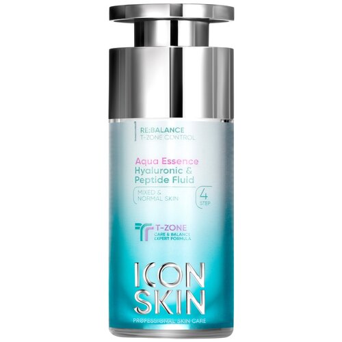 Увлажняющий флюид Icon Skin Aqua Essence с пептидами и гиалуроновой кислотой, 30мл