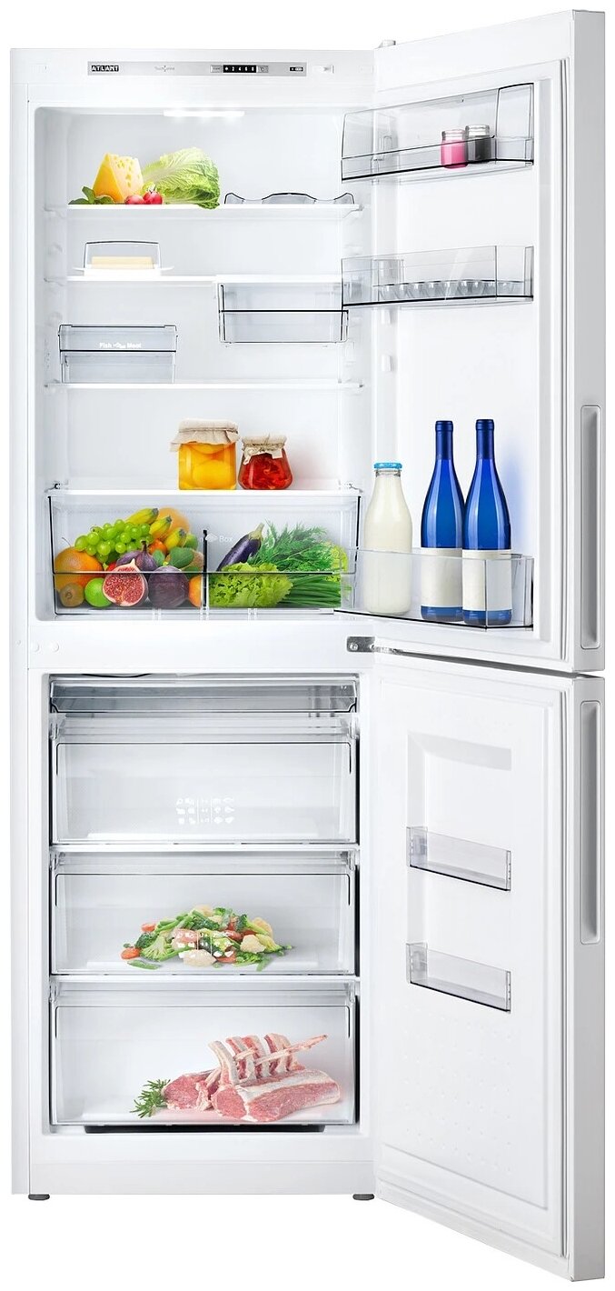 Холодильник с нижней морозильной камерой Атлант - фото №4