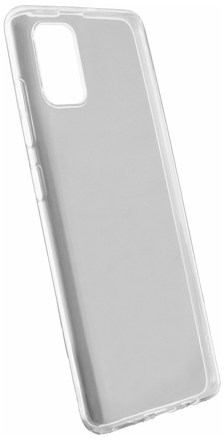 Защитный чехол для Samsung Galaxy A02S / на Самсунг Гелакси А02S / бампер / накладка на телефон Прозрачный