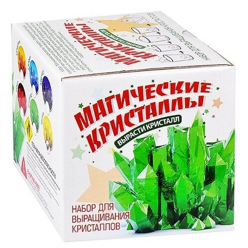 фото Набор для проведения экспериментов "магические кристаллы" средний набор инновации для детей