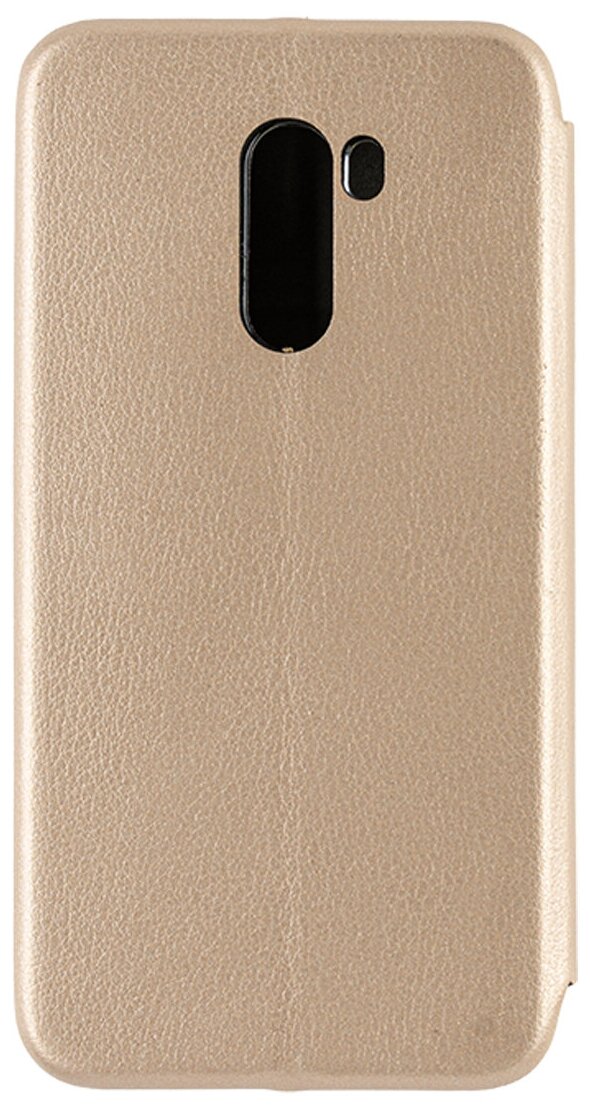 Чехол-книжка "Jack" для Xiaomi Pocophone F1. Экокожа. Золотистый.
