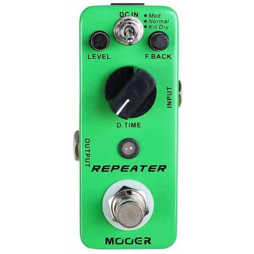 Mooer Repeater мини-педаль 3-Modes Digital Delay