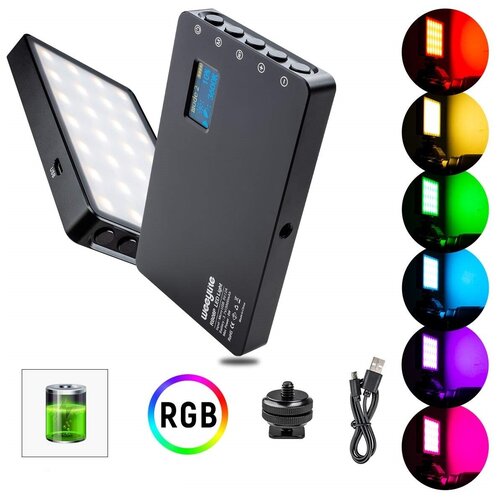 Видеосвет накамерный RGB Viltrox Weelite RB08P 2500K-8500K