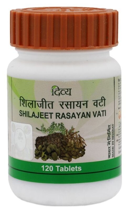 Таблетки Patanjali Shilajeet Rasayan Vati, 120 г, 120 шт.