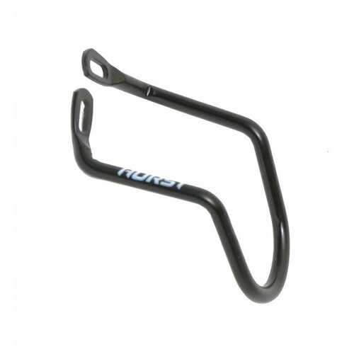 фото Защита заднего переключателя horst 00-170329 крепление на два болта к раме, сталь, черный