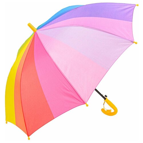 Зонт-трость детский полуавтомат Rain Lucky 612-2 LAC со свистком