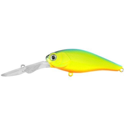 Воблер Tsuribito Deep Chok 62F / 059 BLUEBACK CHARTREUSE