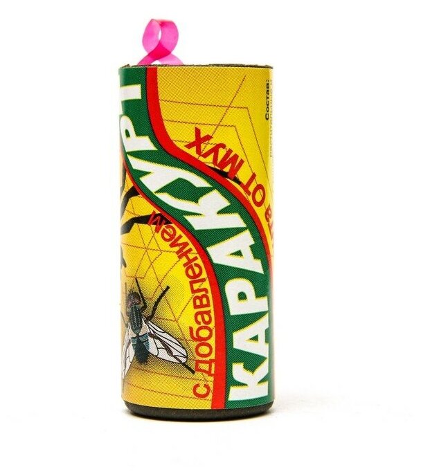 Липкая лента Каракурт от мух с добавлением мёда 10 г