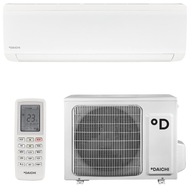 Сплит-система Daichi DC Inverter ICE25AVQS1R/ICE25FVS1R - фотография № 4