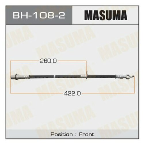 Шланг тормозной Masuma BH1082