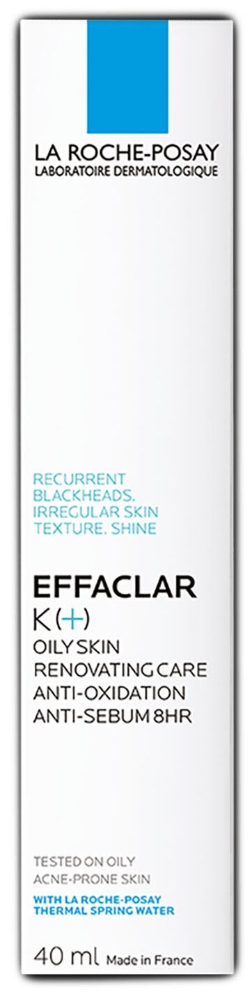 Эмульсия La Roche-Posay (Ля рош-позе) Effaclar К+ для жирной кожи 40 мл Косметик Актив Продюксьон - фото №2