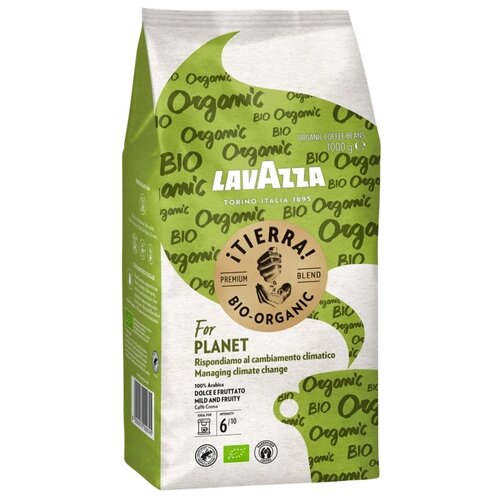 Кофе в зернах LAVAZZA Tierra Bio for Planet 500г