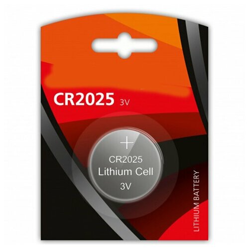 Батарейка CR2025 - SmartBuy SBBL-2025-1B батарейка smartbuy cr2025 литиевая sbbl 2025 5b 3v 5 шт