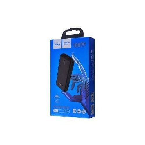 Внешний Аккумулятор Power Bank Hoco J45 10000 mAh Черный 168000₽