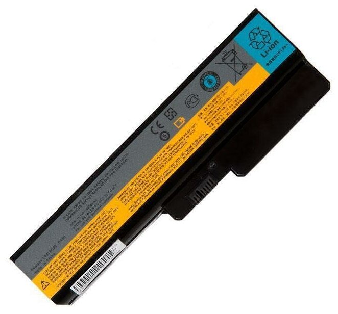 Аккумулятор (L06L6Y02) ZeepDeep для ноутбука Lenovo IdeaPad IdeaPad G430, G450, G550, 5200mAh, 11.1V