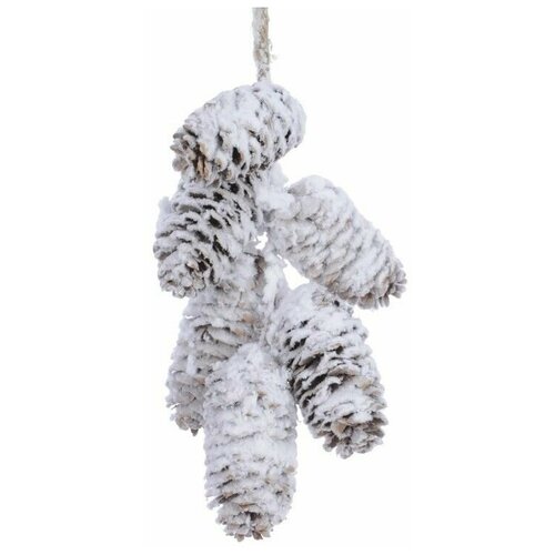 фото Подвеска снежные шишки, 11x18 см, kaemingk