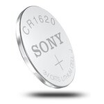 Литиевые батарейка Sony CR1620 - изображение