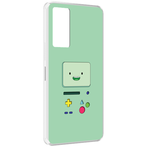 Чехол MyPads собери-приставку детский для Infinix Note 11 задняя-панель-накладка-бампер