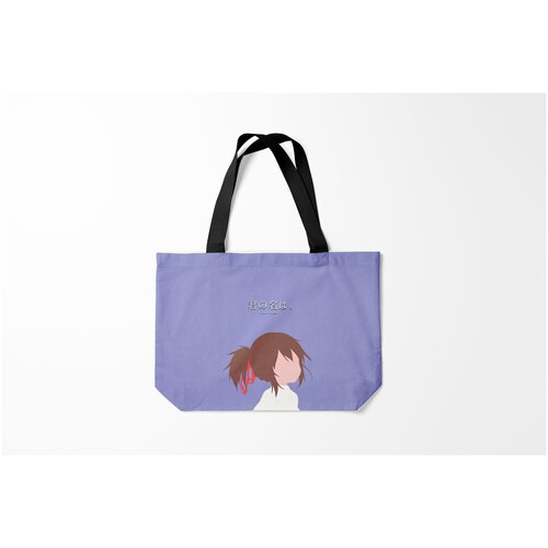 фото Сумка-шоппер / 46х35 см / аниме / твое имя burnettie