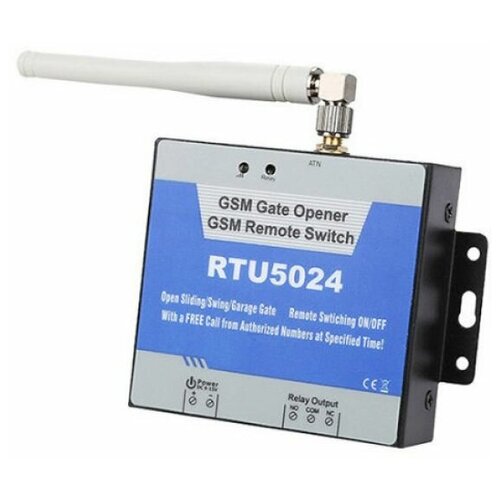GSM модуль RTU5024 / Реле для управления питанием / Контроллер для управления шлагбаумом и воротами