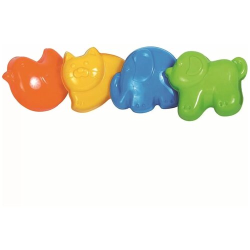 фото Набор формочек для песка животные gowi