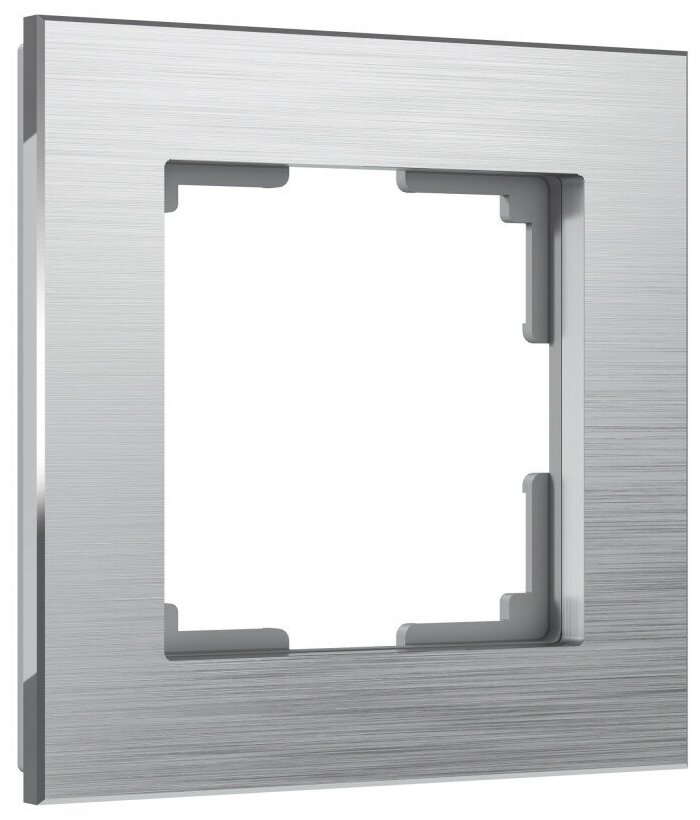 Рамка на 1 пост Werkel ALUMINIUM W0011706 4690389157974 - фото №1