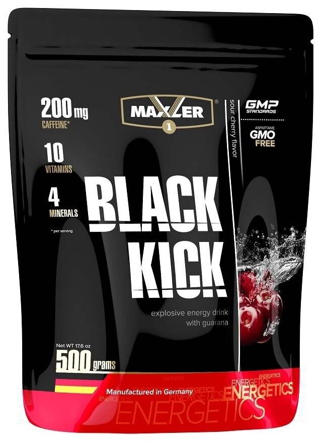 Maxler Black Kick 500 гр. пак. (Maxler) Кола