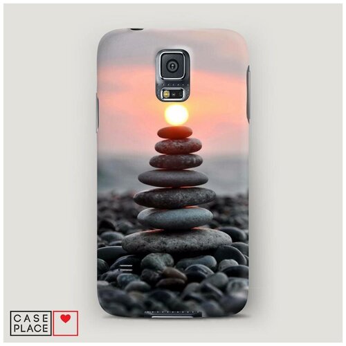фото Чехол пластиковый samsung galaxy s5 закат 6 case place