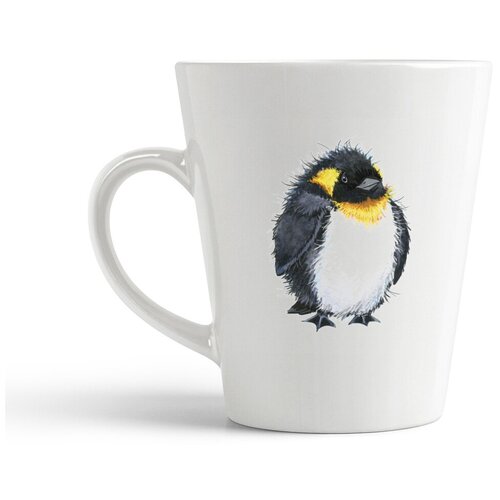 фото Кружка-латте coolpodarok "животные. пингвиненок"