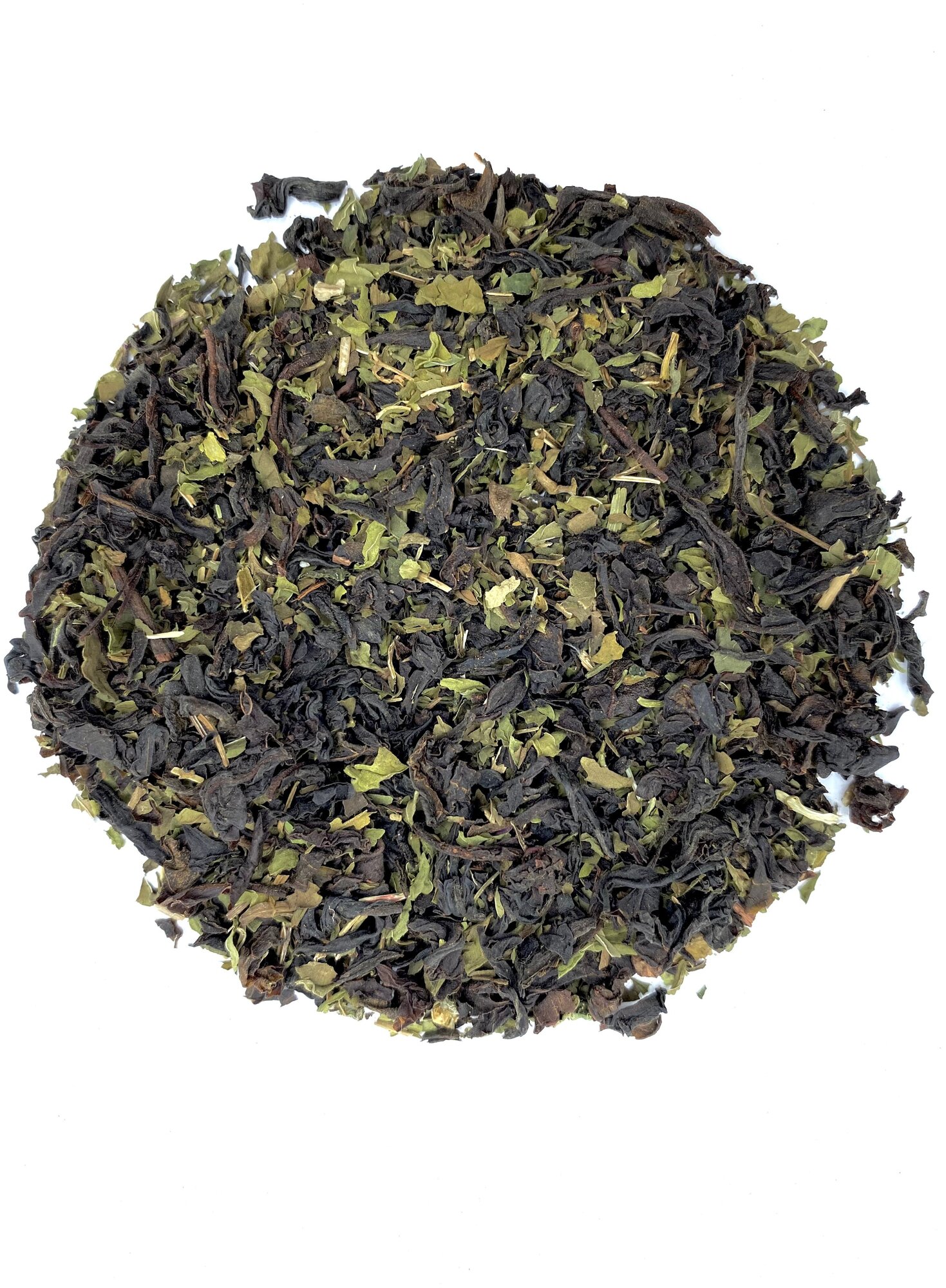 Черный чай с мятой и мелиссой, Чайная Кружка, 100 гр