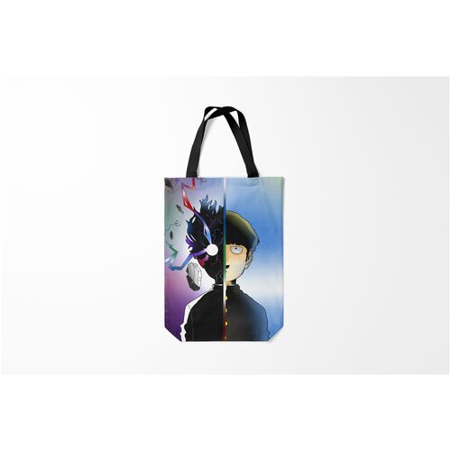 фото Сумка-шоппер / 31х42 см / аниме / моб психо burnettie