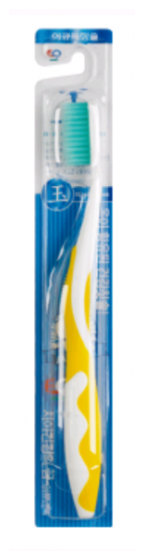 Зубная щетка Eq Wellbeing Зубная щетка со сверхтонкими щетинками двойной высоты и противоскользящей ручкой 