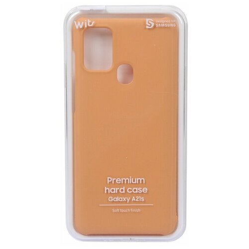 Чехол Wits для Samsung Galaxy A21s Premium Hard Case Orange GP-FPA217WSAOR