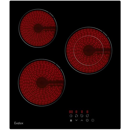 Электрическая варочная панель Evelux HEV 431, чeрный