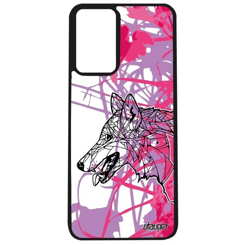 фото Противоударный чехол для смартфона // samsung galaxy a32 // "волк" злой зверь, utaupia, цветной