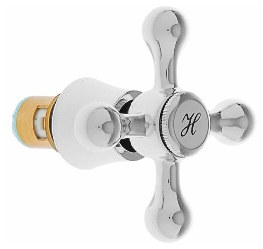 фото Маховик Accoona AH76, с кранбуксой, хром